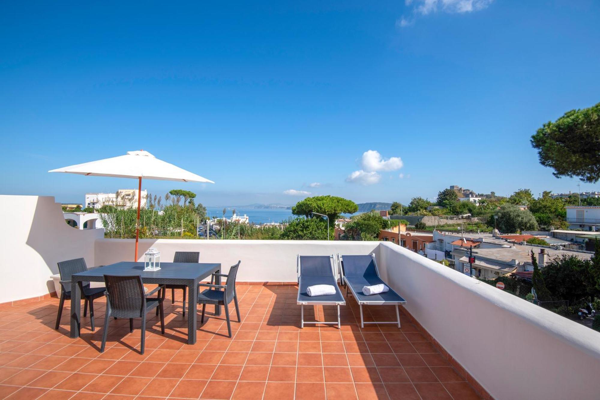 La Baia Blu - Ischia Apartamento Exterior foto